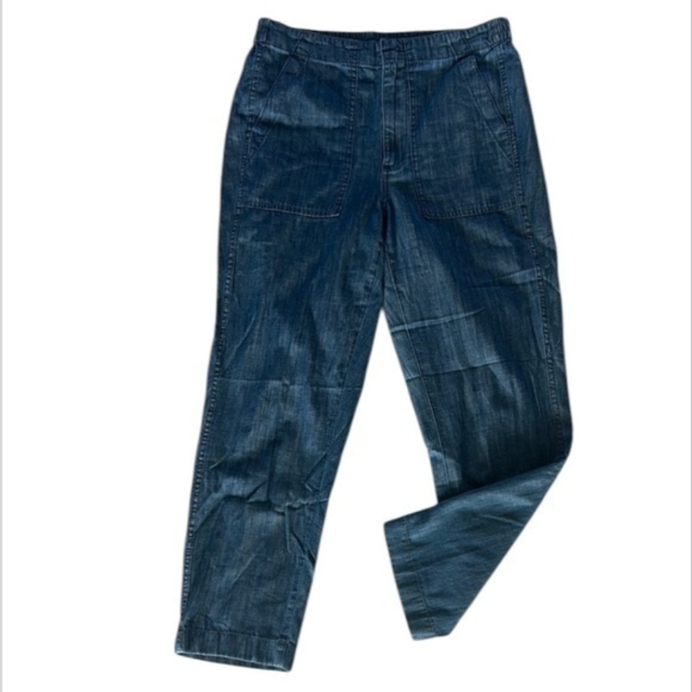 J. Crew cotton blend Denim Blue Casual Pants size 6